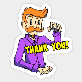 Thank You! Sticker